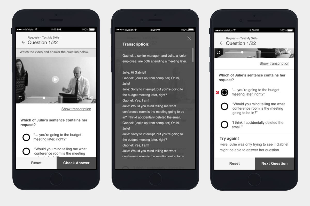 Redesigned Mobile App Screens