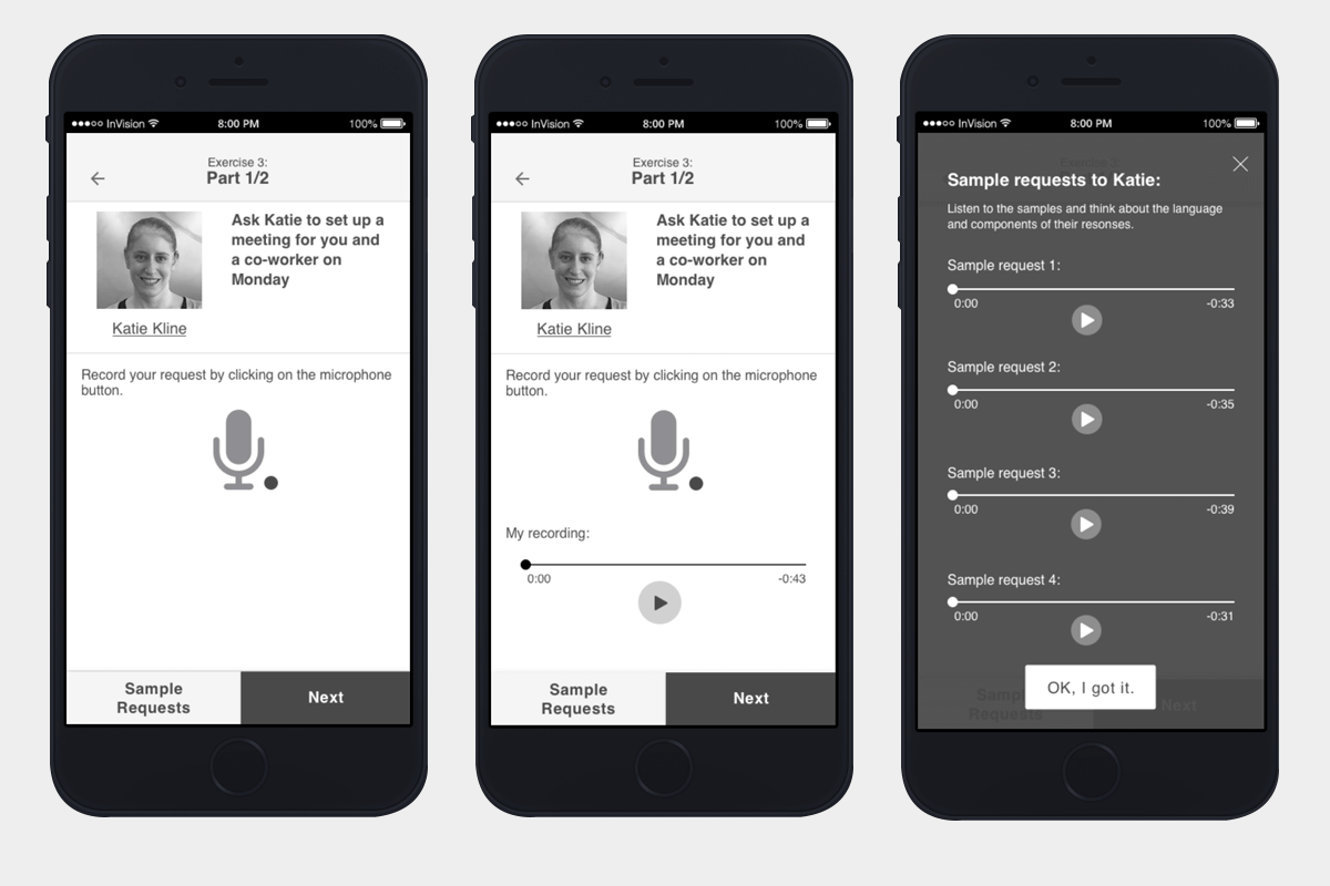 Redesigned Mobile App Screens
