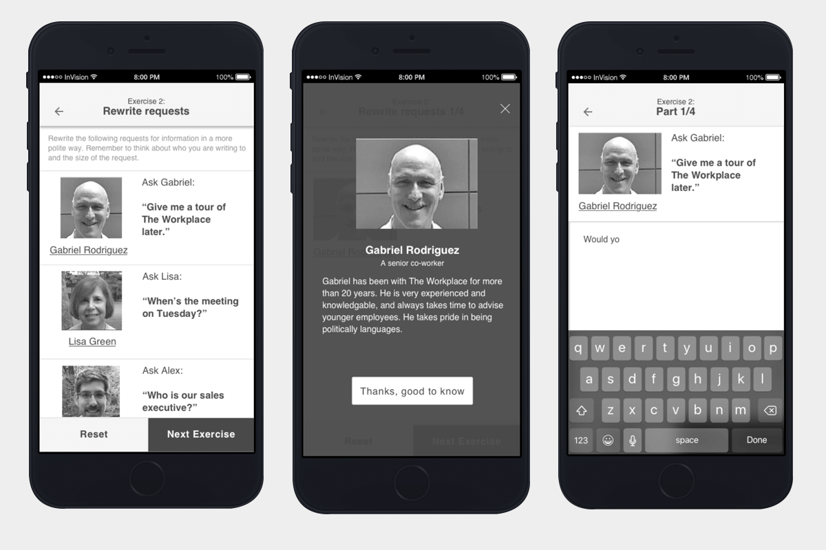 Redesigned Mobile App Screens